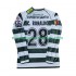 Maillot Sporting CP Cristiano Ronaldo 28 2001 2003 Rétro Homme Tenue Domicile Manche Longue