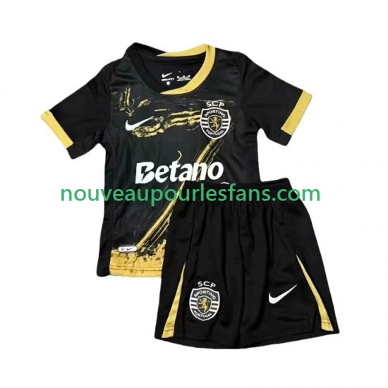 Maillot Sporting CP Enfant Tenue 4ème 2024-2025 Manche Courte