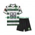 Maillot Sporting CP 2001 2003 Rétro Enfant Tenue Domicile Manche Courte