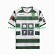 Maillot Sporting CP 2001 2003 Rétro Homme Tenue Domicile Manche Courte