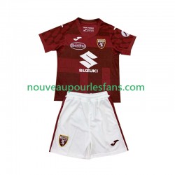 Maillot Torino Enfant Tenue Domicile 2024-2025 Manche Courte