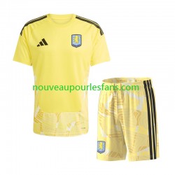 Maillot Aston Villa Gardien Enfant Tenue Domicile 2026-2027 Manche Courte