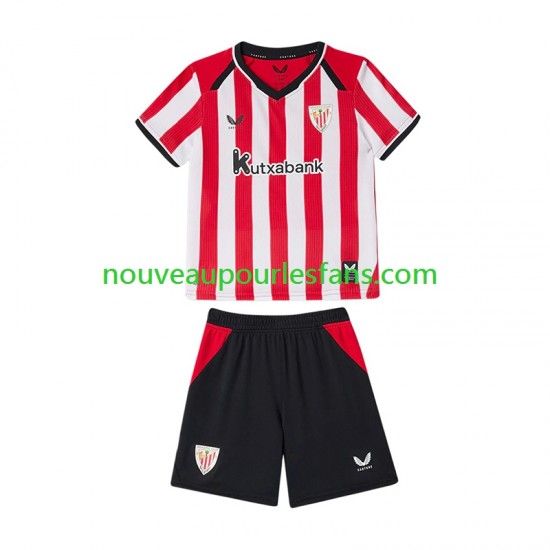 Maillot Athletic Bilbao Enfant Tenue Domicile 2026-2027 Manche Courte