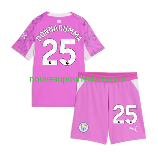 Maillot Manchester City Gianluigi Donnarumma Gardien Enfant Tenue Extérieur 2026-2027 Manche Courte