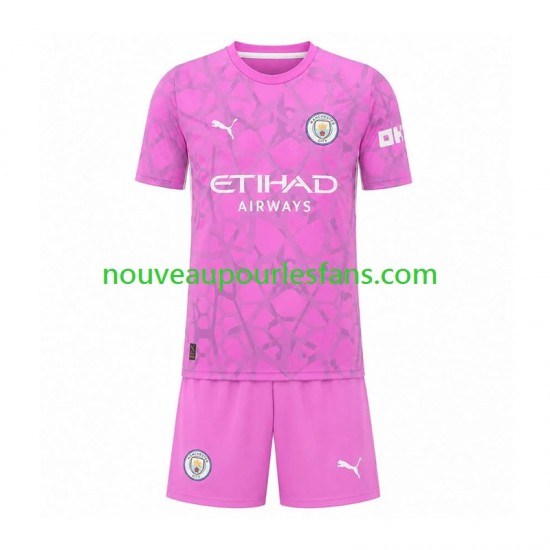 Maillot Manchester City Gardien Enfant Tenue Extérieur 2026-2027 Manche Courte