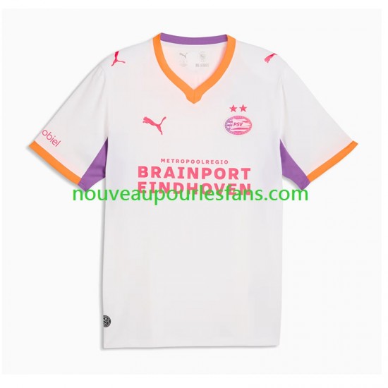 Maillot PSV Eindhoven Homme Tenue Extérieur 2026-2027 Manche Courte