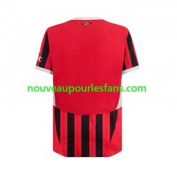 Maillot AC Milan Homme Tenue Domicile 2024-2025 Manche Courte