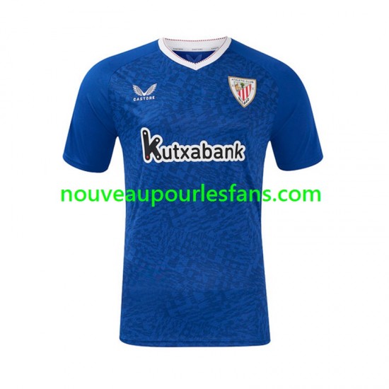 Maillot Athletic Bilbao Homme Tenue Extérieur 2024-2025 Manche Courte