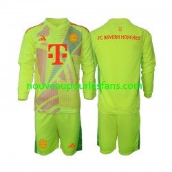 Maillot Bayern Munich Gardien Enfant Tenue Domicile 2024-2025 Manche Longue