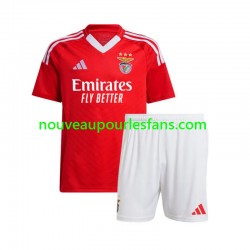 Maillot Benfica Enfant Tenue Domicile 2024-2025 Manche Courte