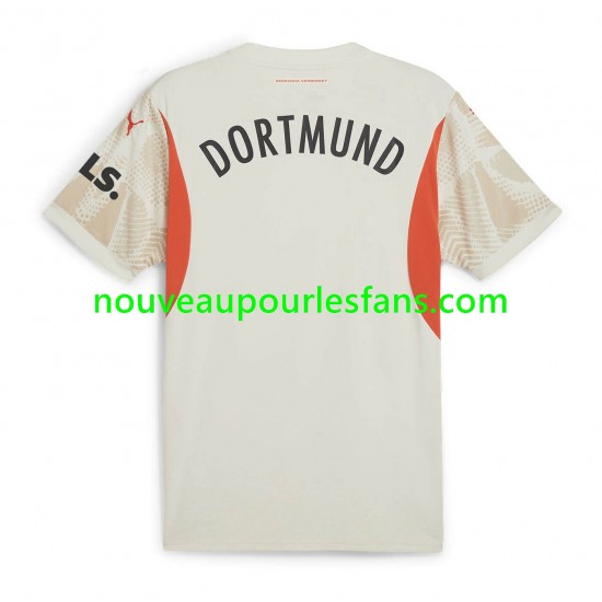 Maillot Borussia Dortmund Gardien Homme Tenue Extérieur 2024-2025 Manche Courte