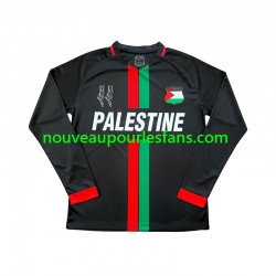 Maillot Club Deportivo Palestino Center Stripre Homme Tenue Domicile 2024-2025 Manche Longue