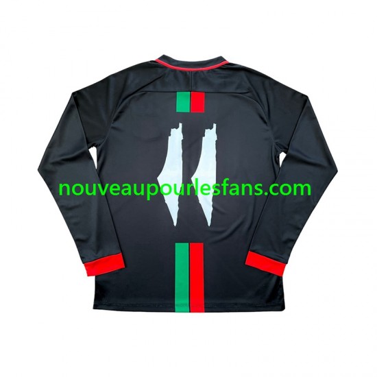 Maillot Club Deportivo Palestino Center Stripre Homme Tenue Domicile 2024-2025 Manche Longue
