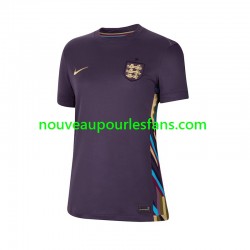 Maillot Angleterre Femme Tenue Extérieur Euro 2024 Manche Courte