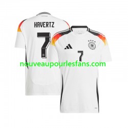 Maillot Allemagne Havertz 7 Homme Tenue Domicile Euro 2024 Manche Courte