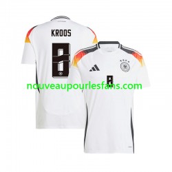Maillot Allemagne Toni Kroos 8 Homme Tenue Domicile Euro 2024 Manche Courte