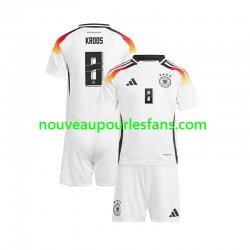 Maillot Allemagne Toni Kroos 8 Enfant Tenue Domicile Euro 2024 Manche Courte