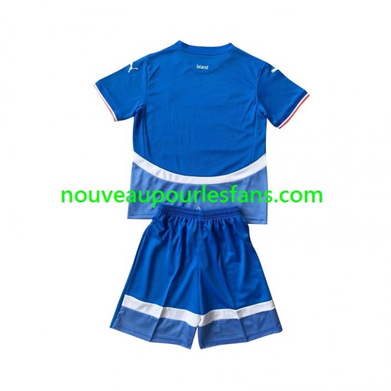 Maillot Islande Enfant Tenue Domicile 2024 Manche Courte