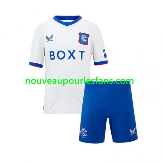 Maillot Rangers Enfant Tenue Extérieur 2024-2025 Manche Courte
