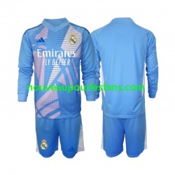 Maillot Real Madrid Gardien Enfant Tenue Domicile 2024-2025 Manche Longue