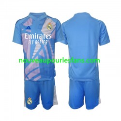 Maillot Real Madrid Gardien Enfant Tenue Domicile 2024-2025 Manche Courte