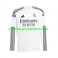 Maillot Real Madrid Homme Tenue Domicile 2024-2025 Manche Longue