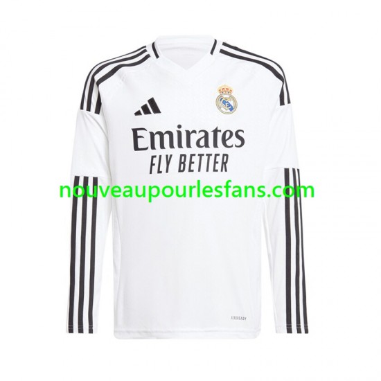 Maillot Real Madrid Homme Tenue Domicile 2024-2025 Manche Longue