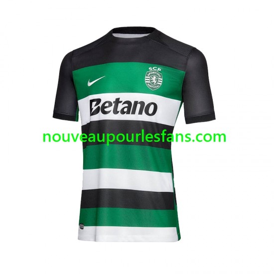 Maillot Sporting CP Homme Tenue Domicile 2024-2025 Manche Courte