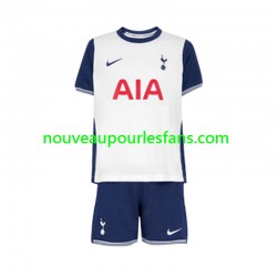 Maillot Tottenham Hotspur Enfant Tenue Domicile 2024-2025 Manche Courte