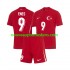 Maillot Turquie Enes Unal 9 Enfant Tenue Extérieur Euro 2024 Manche Courte