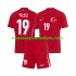 Maillot Turquie Kenan Yıldız 19 Enfant Tenue Extérieur Euro 2024 Manche Courte