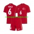 Maillot Turquie Orkun Kokcu 6 Enfant Tenue Extérieur Euro 2024 Manche Courte