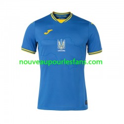 Maillot Ukraine Homme Tenue Extérieur Euro 2024 Manche Courte