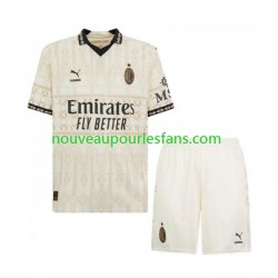 Maillot AC Milan Enfant Tenue 4ème 2023-2024 Manche Courte