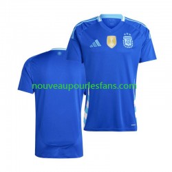 Maillot Argentine Copa America Homme Tenue Extérieur 2024 Manche Courte
