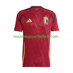 Maillot Belgique Homme Tenue Domicile Euro 2024 Manche Courte