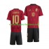 Maillot Belgique Romelu Lukaku 10 Enfant Tenue Domicile Euro 2024 Manche Courte