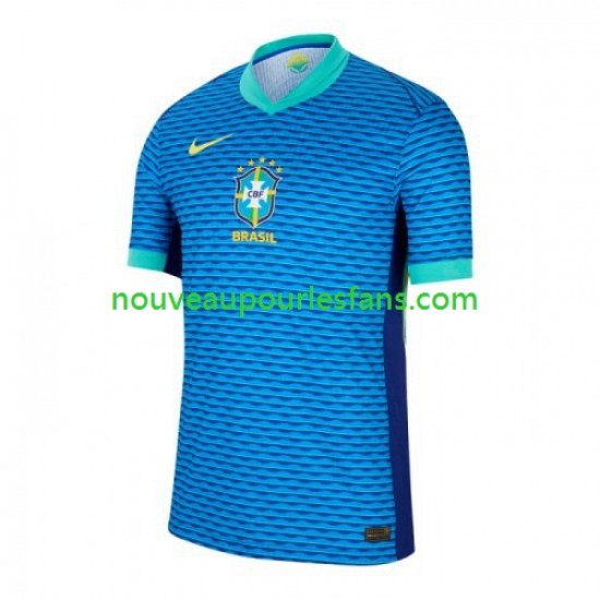 Maillot Brésil Copa America Homme Tenue Extérieur 2024 Manche Courte