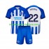 Maillot Brighton & Hove Albion Mitoma 22 Enfant Tenue Domicile 2023-2024 Manche Courte
