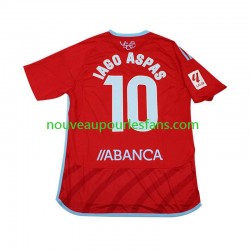Maillot Celta de Vigo Iago Aspas 10 Homme Tenue Extérieur 2023-2024 Manche Courte