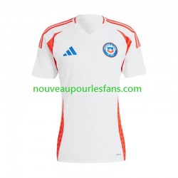 Maillot Chili Copa America Homme Tenue Extérieur 2024 Manche Courte