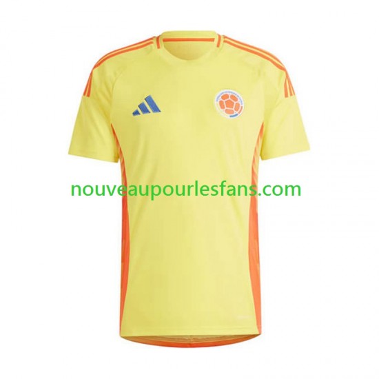 Maillot Colombie Copa America Homme Tenue Domicile 2024 Manche Courte