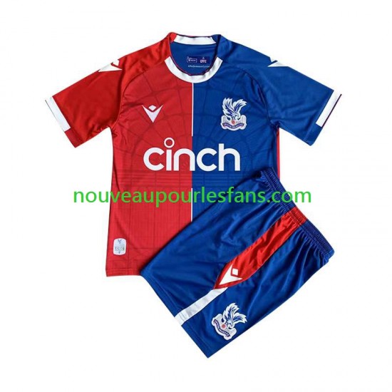 Maillot Crystal Palace Enfant Tenue Domicile 2023-2024 Manche Courte