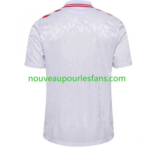 Maillot Danemark Homme Tenue Extérieur Euro 2024 Manche Courte