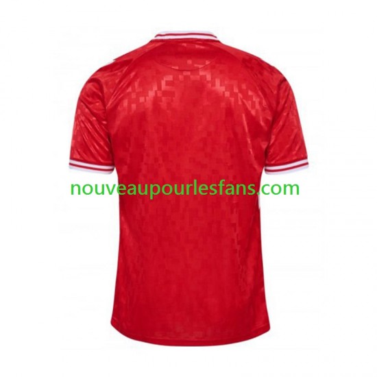 Maillot Danemark Homme Tenue Domicile Euro 2024 Manche Courte