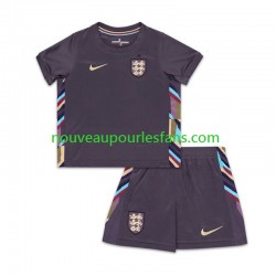 Maillot Angleterre Enfant Tenue Extérieur Euro 2024 Manche Courte