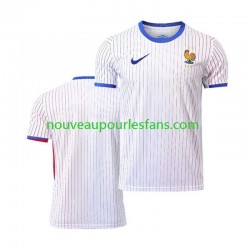 Maillot France Homme Tenue Extérieur Euro 2024 Manche Courte
