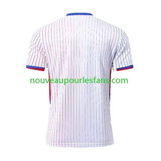 Maillot France Homme Tenue Extérieur Euro 2024 Manche Courte