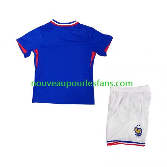 Maillot France Enfant Tenue Domicile Euro 2024 Manche Courte