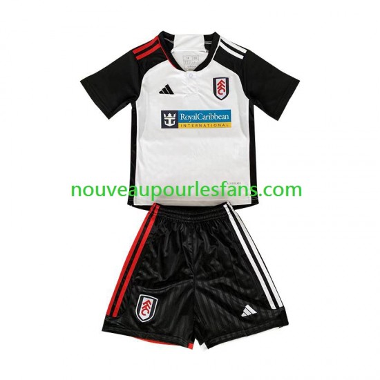 Maillot Fulham Enfant Tenue Domicile 2023-2024 Manche Courte